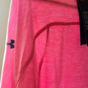 Under Armour NWT Women's L/S pink shirt Size Large